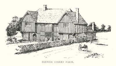 Brewer Street Farm (litografi) av Duncan Moul