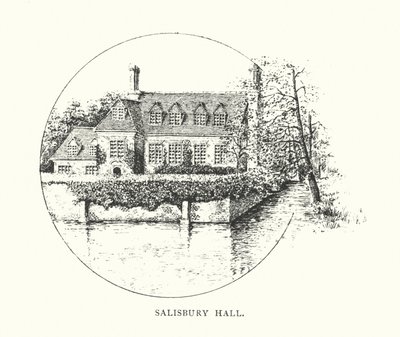 Salisbury Hall (litografi) av Duncan Moul