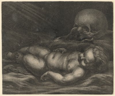 Memento Mori av Dutch 17th Century