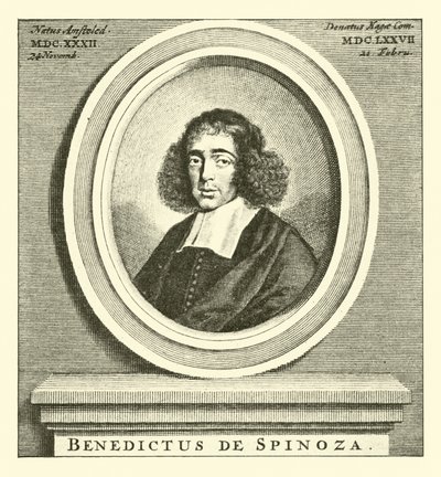 Baruch Spinoza, holländsk judisk filosof av Dutch School