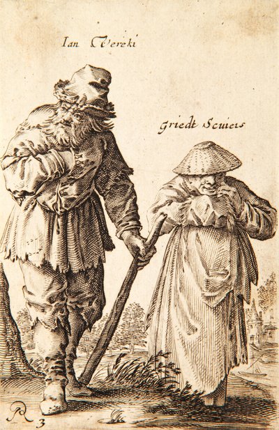 Ian Verecki och Griedt Scuiers (etsning och gravyr) av Dutch School