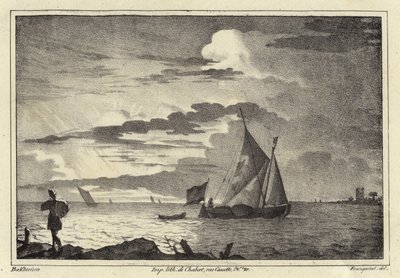 Havslandskap av Dutch School