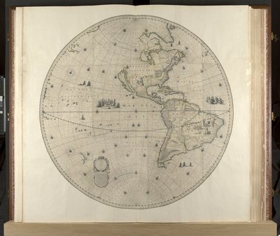 The Americas, Klencke Atlas, ca 1660 (gravyr) av Dutch School