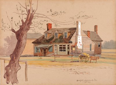 Williamsburg Post Office, ca. 1890. av Dwight Williams