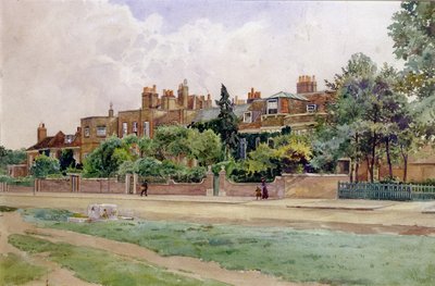 Wrens och Faradays hus i Hampton Court av E.H. Fitchew
