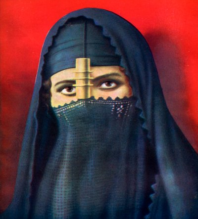 Egyptisk kvinna, c1922 av ENW Slark