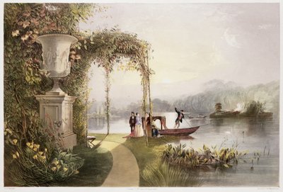 The Lake, Trentham Hall Gardens, från 