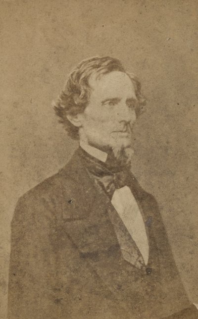 Jefferson Davis (albumin silvertryck) av E. Anthony