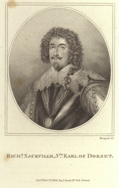 Richard Sackville, 5:e greve av Dorset av E. Bocquet