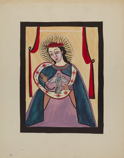 Retabla av den Helige Ande, ca. 1936. av E. Boyd