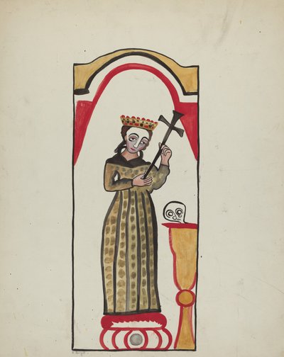Altartavla-Santa Rita, 19351942. av E. Boyd
