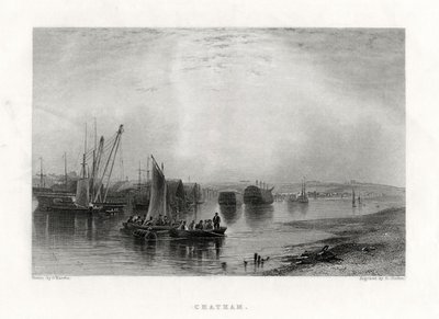 Chatham, Kent, 1860 av E. Finden
