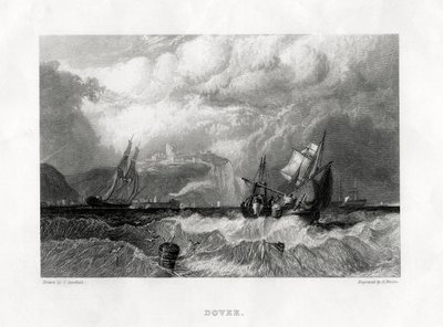 Dover, Kent, 1860 av E. Finden
