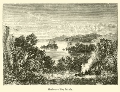 Bay Islands hamn av E. Jennings