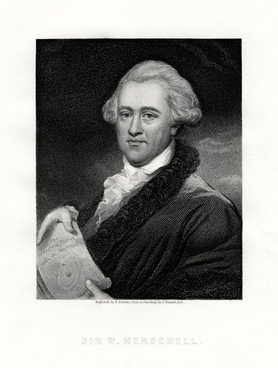 Sir Wilhelm Friedrich Herschel, tyskfödd brittisk astronom och kompositör, 1800-talet. av E. Scriven