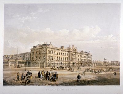Buckingham Palace, London, 1852 av E Walker