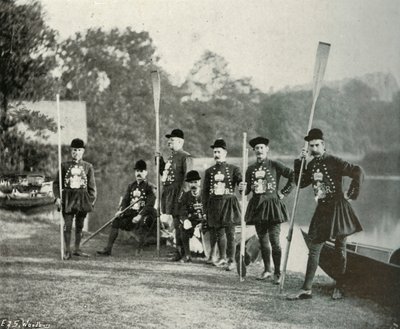 Hennes Majestäts vattenmän, c1897 av E. and S. Woodbury