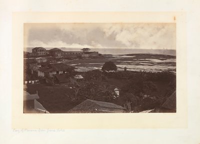 Panamabukten från Grand Hotel av Eadweard Muybridge