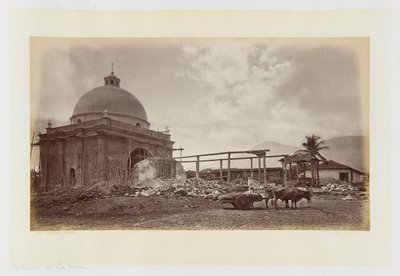 Katedralen i La Union, El Salvador av Eadweard Muybridge