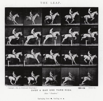 Eadweard Muybridge: The Leap (s/v foto) av Eadweard Muybridge