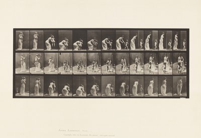 Tallrik 215.Placering av barn av Eadweard Muybridge