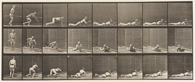 Tavla 357. Liggbent och skjutande av Eadweard Muybridge