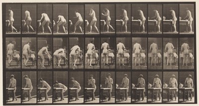Tallrik 435. Strykkläder av Eadweard Muybridge