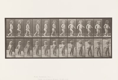 Tallrik 468. Barn, Gående av Eadweard Muybridge