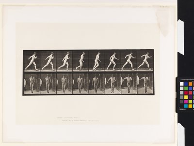 Plåt 4. Gå av Eadweard Muybridge