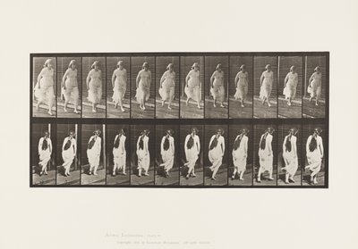 Plåt 71. Running, 1885 av Eadweard Muybridge