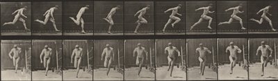 Plansch nummer 68. Löpning av Eadweard Muybridge