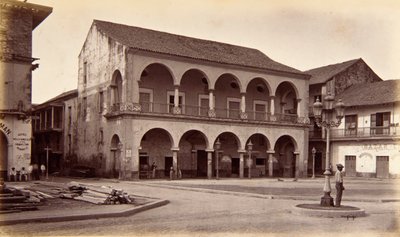 Cabildo, Panama av Eadweard Muybridge