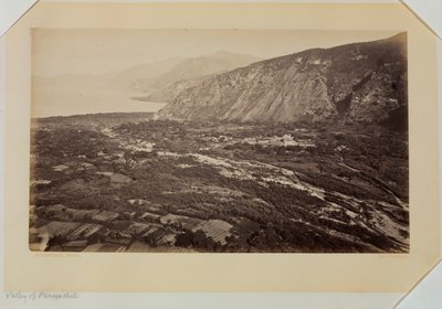 Panagachel-dalen, Guatemala av Eadweard Muybridge