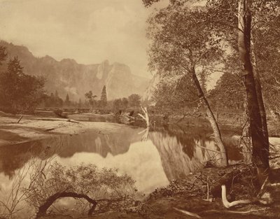 Yosemites dalgång från Mosquito Camp, nr 22,1872 (foto) av Eadweard Muybridge
