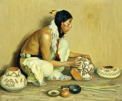 Keramikmakaren av Eanger Irving Couse