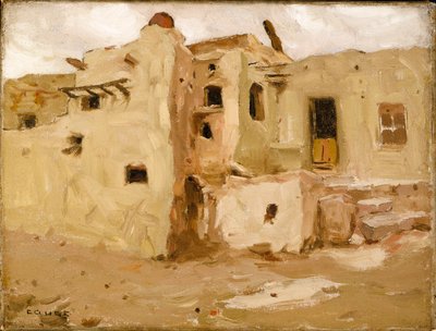 Walpi stad, 1903. av Eanger Irving Couse