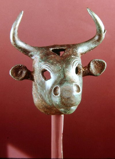 Bull, Near Eastern (brons) av Early Bronze Age
