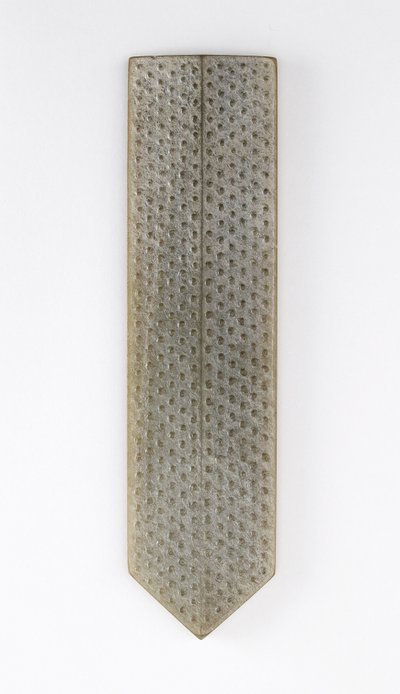 Ceremoniellt redskap (jade) av Eastern Zhou Dynasty Chinese School