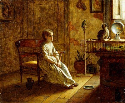 Ett barns menageri av Eastman Johnson