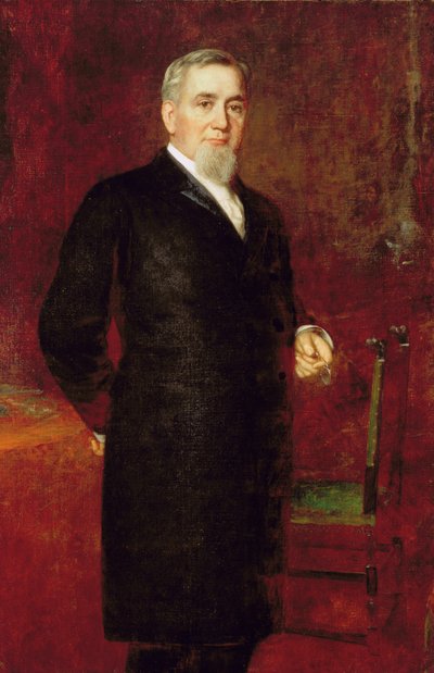 George Mortimer Pullman (1831-97) av Eastman Johnson