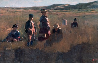 I fältet, c1875 av Eastman Johnson
