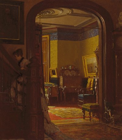 Inte hemma av Eastman Johnson