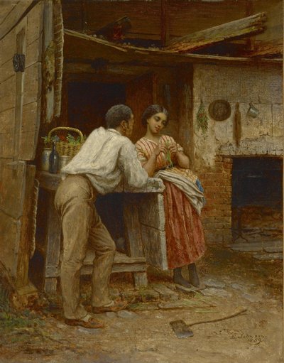 Södra uppvaktningen av Eastman Johnson