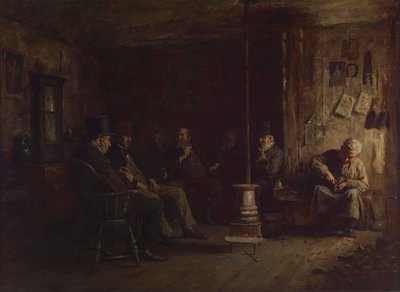Nantuckets filosofiskola av Eastman Johnson