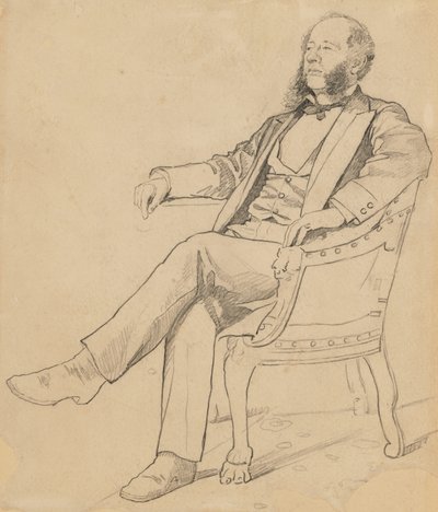 William Henry Vanderbilt av Eastman Johnson