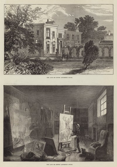Landseers hus av Ebenezer Newman Downard