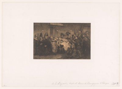 Maria av Bourgogne i delstaten Brygge av Edgar Alfred Baes