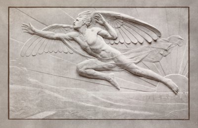 "Speed" (färg litho) av Edgar Bertram Mackennal