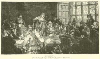 Puritaner (gravyr) av Edgar Bundy