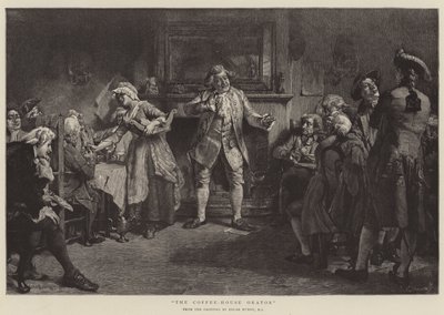 The Coffee House Orator av Edgar Bundy